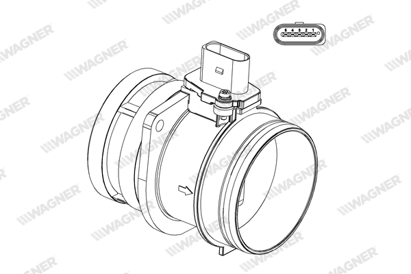 Wagner Luchtmassameter AFS00143