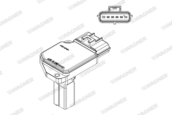Wagner Luchtmassameter AFS00144