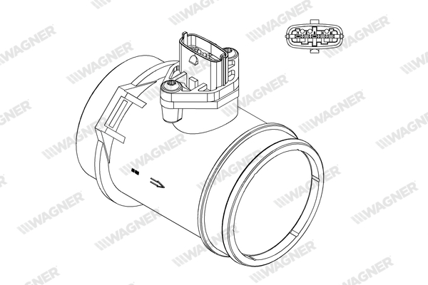 Wagner Luchtmassameter AFS00146