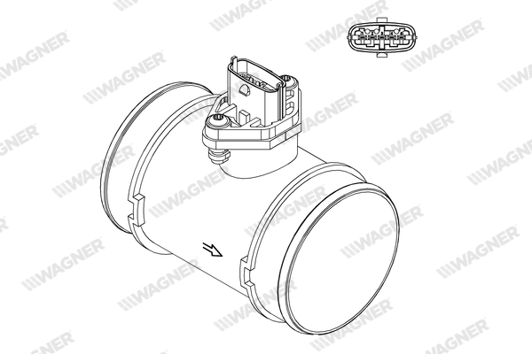 Wagner Luchtmassameter AFS00147