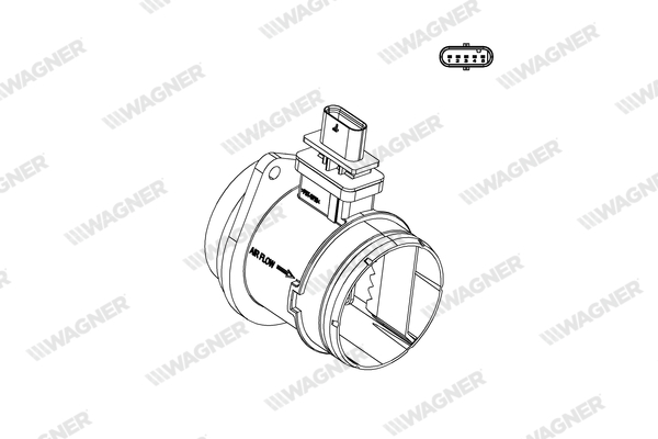 Wagner Luchtmassameter AFS00148