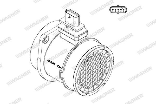 Wagner Luchtmassameter AFS00151