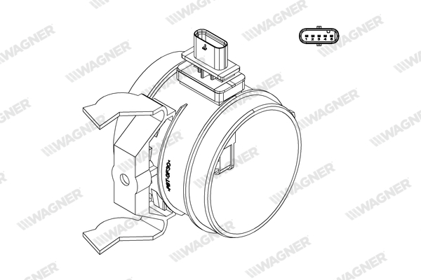 Wagner Luchtmassameter AFS00155