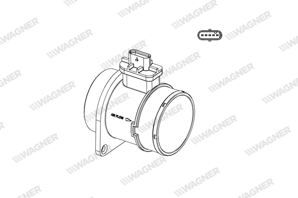Wagner Luchtmassameter AFS00157