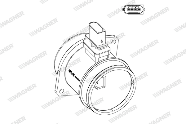 Wagner Luchtmassameter AFS00165