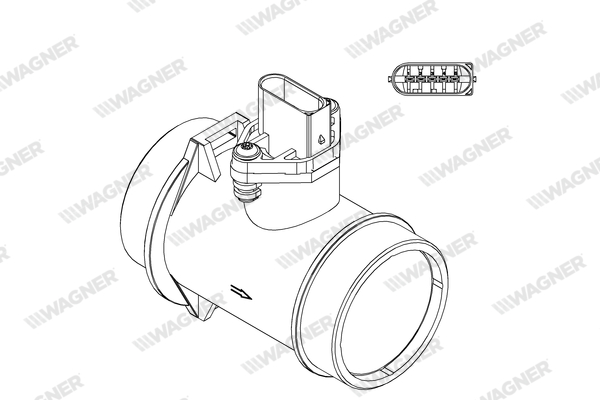 Wagner Luchtmassameter AFS00168