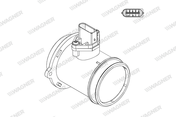 Wagner Luchtmassameter AFS00170