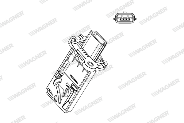 Wagner Luchtmassameter AFS00174