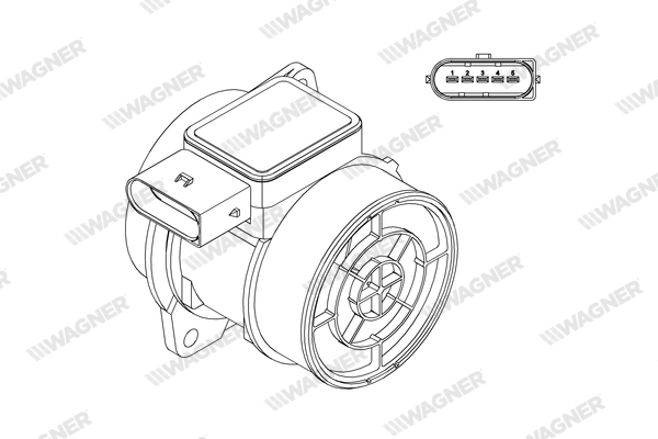 Wagner Luchtmassameter AFS00177