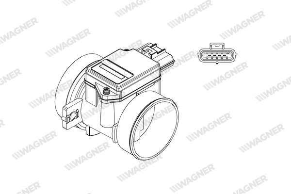 Wagner Luchtmassameter AFS00179