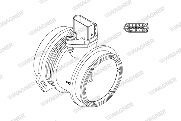 Wagner Luchtmassameter AFS00181