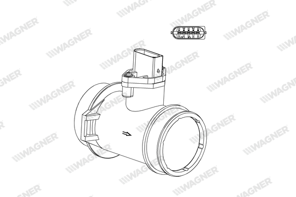 Wagner Luchtmassameter AFS00182