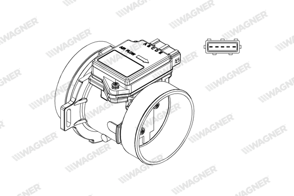 Wagner Luchtmassameter AFS00186