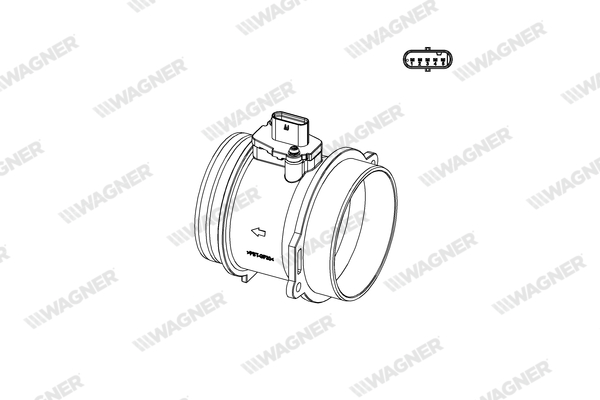 Wagner Luchtmassameter AFS00190