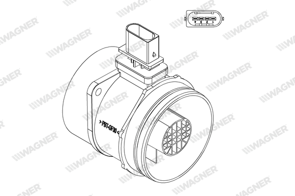 Wagner Luchtmassameter AFS00196
