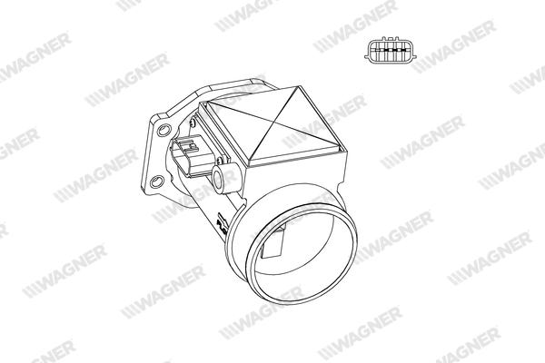 Wagner Luchtmassameter AFS00199