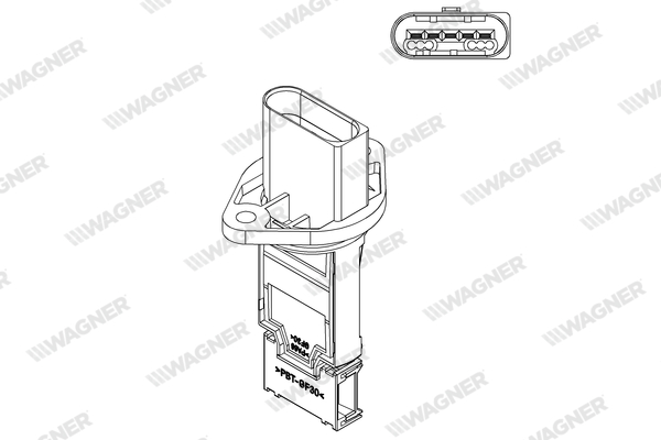 Wagner Luchtmassameter AFS00203