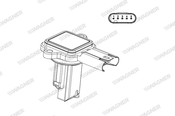Wagner Luchtmassameter AFS00204