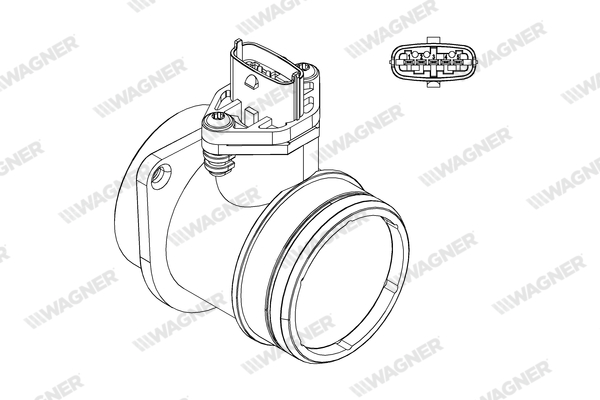 Wagner Luchtmassameter AFS00205