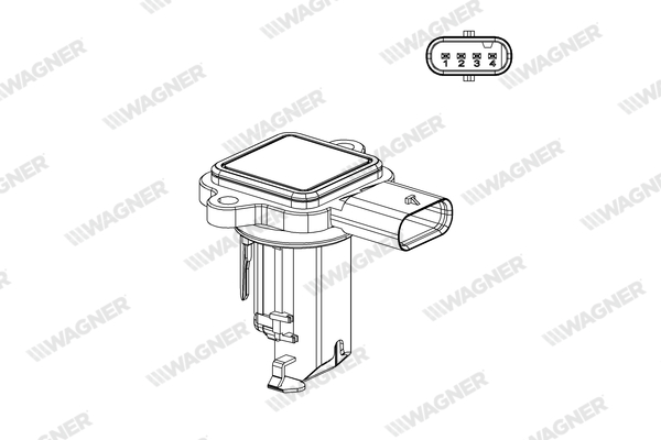 Wagner Luchtmassameter AFS00207