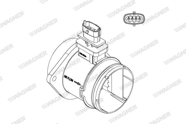 Wagner Luchtmassameter AFS00208