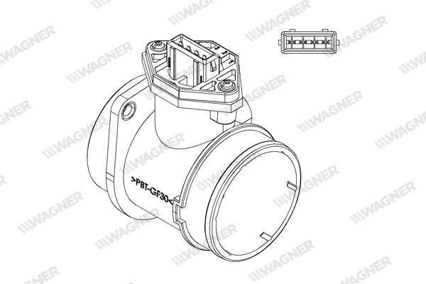 Wagner Luchtmassameter AFS00212