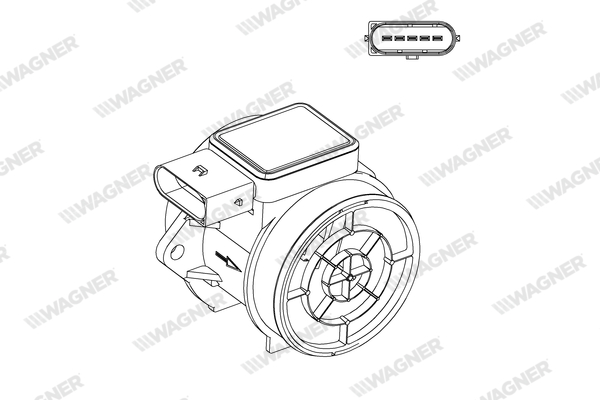 Wagner Luchtmassameter AFS00214