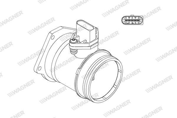 Wagner Luchtmassameter AFS00216