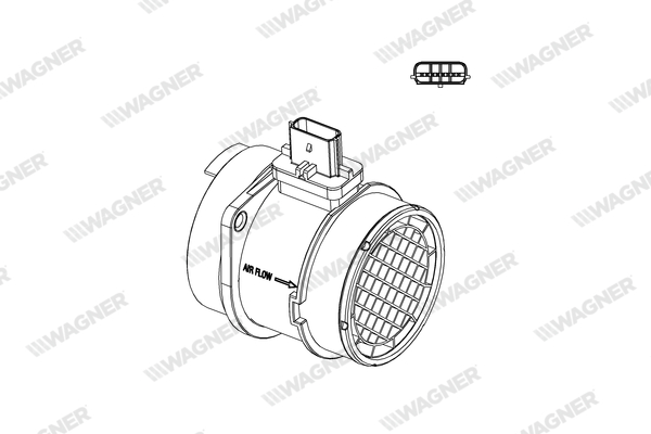 Wagner Luchtmassameter AFS00217