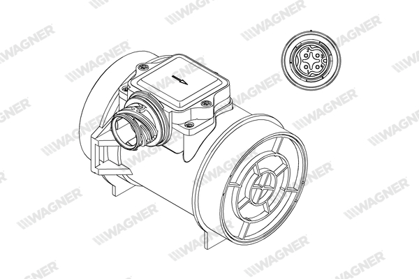 Wagner Luchtmassameter AFS00221