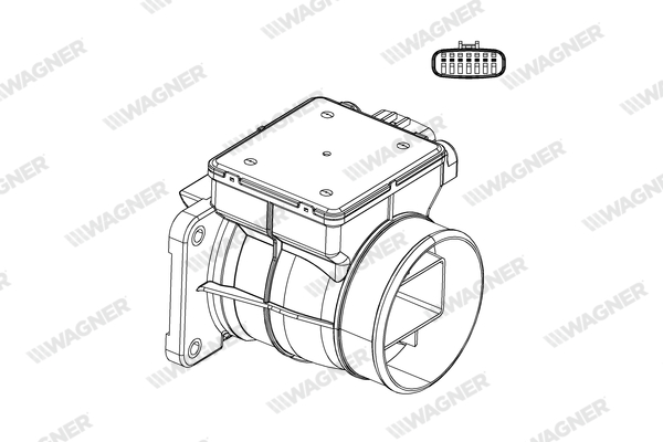 Wagner Luchtmassameter AFS00222