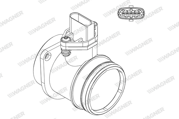 Wagner Luchtmassameter AFS00223