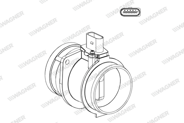 Wagner Luchtmassameter AFS00224