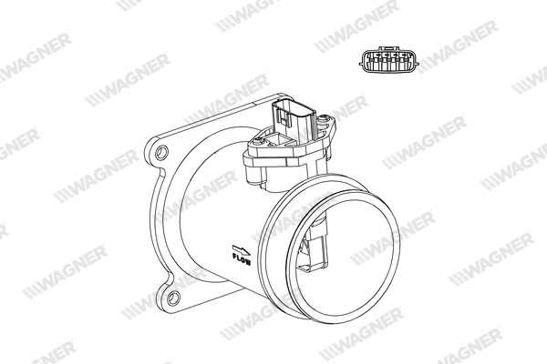 Wagner Luchtmassameter AFS00225