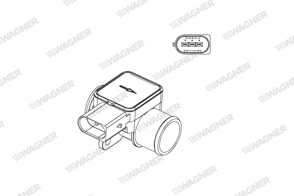Wagner Luchtmassameter AFS00231