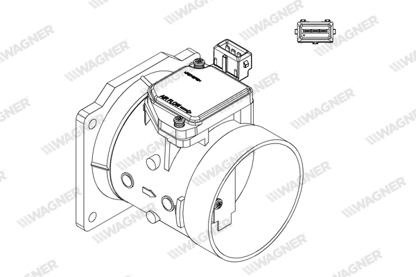 Wagner Luchtmassameter AFS00232