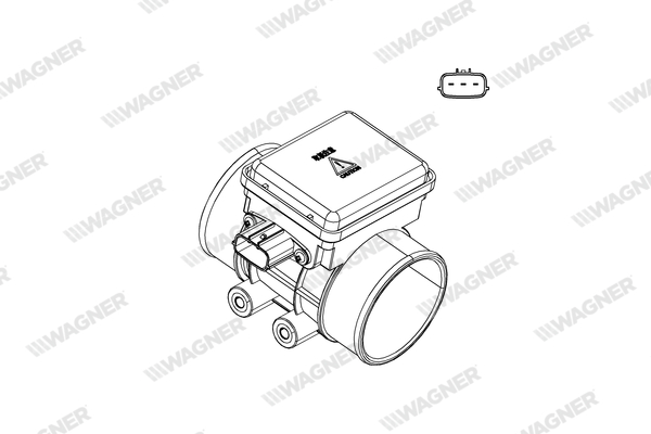 Wagner Luchtmassameter AFS00234