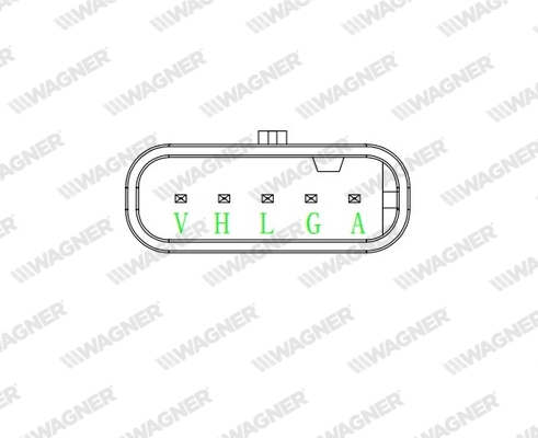 Wagner NOx-sensor, NOx-katalysator NOS00007