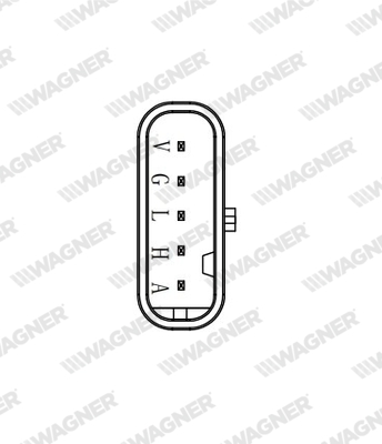 Wagner NOx-sensor, NOx-katalysator NOS00008