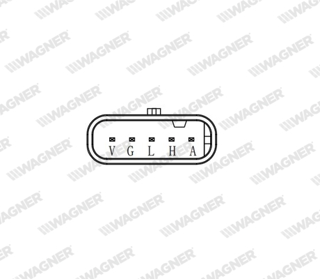Wagner NOx-sensor, NOx-katalysator NOS00027