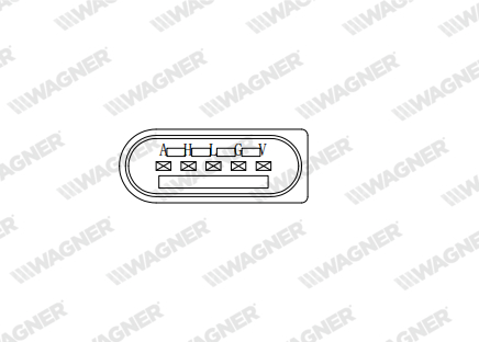 Wagner NOx-sensor, NOx-katalysator NOS00031
