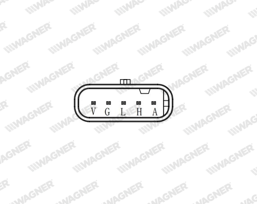Wagner NOx-sensor, NOx-katalysator NOS00042