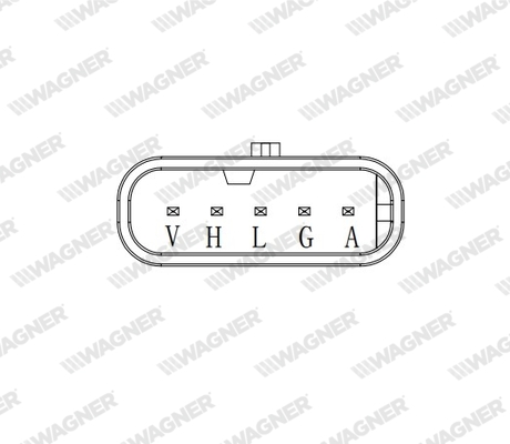 Wagner NOx-sensor, NOx-katalysator NOS00056