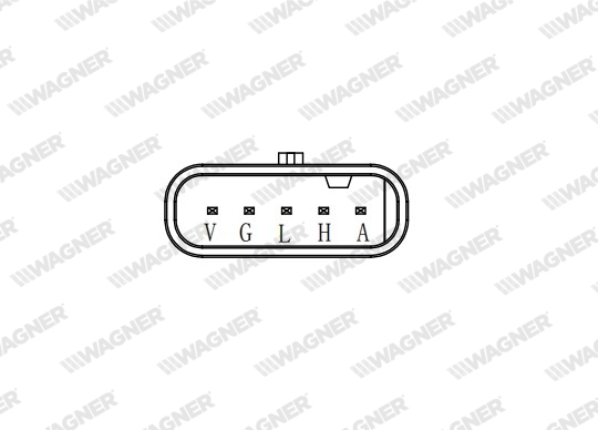 Wagner NOx-sensor, NOx-katalysator NOS00059