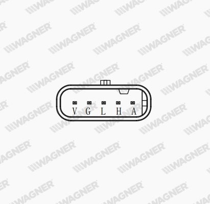 Wagner NOx-sensor, NOx-katalysator NOS00094