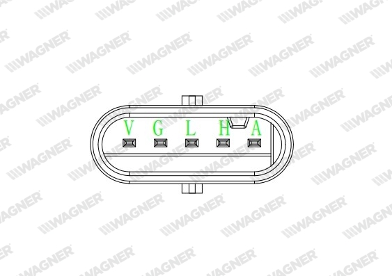 Wagner NOx-sensor, NOx-katalysator NOS00102