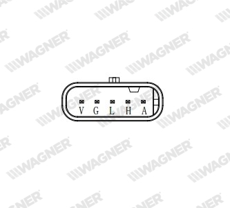 Wagner NOx-sensor, NOx-katalysator NOS00108