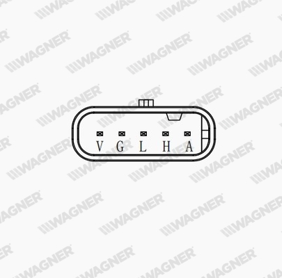 Wagner NOx-sensor, NOx-katalysator NOS00123