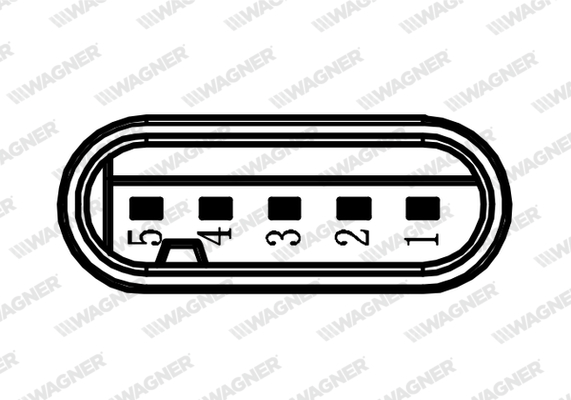 Wagner NOx-sensor, NOx-katalysator NOS00131