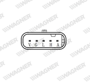 Wagner NOx-sensor, NOx-katalysator NOS00135